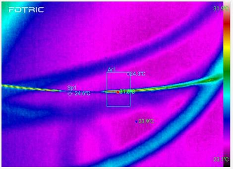 光纖熔接點(diǎn)溫度檢測(cè)